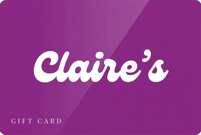 Claire's Gift Card — buy with crypto