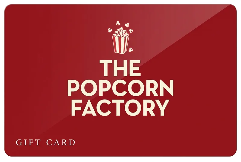 The Popcorn Factory Card — buy with crypto