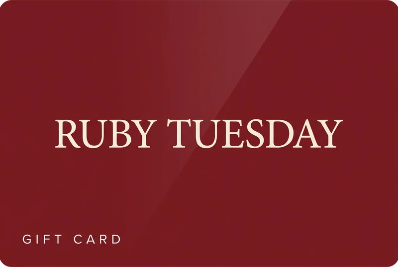 Ruby Tuesday Gift Card — buy with crypto